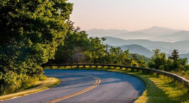 Scenic View Blue Ridge Parkway